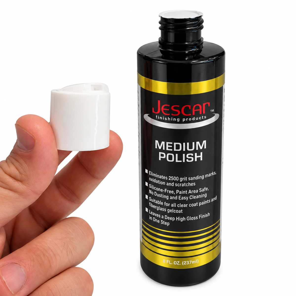 Jescar Medium Polish 237ml – polidor de refino – imagem 2