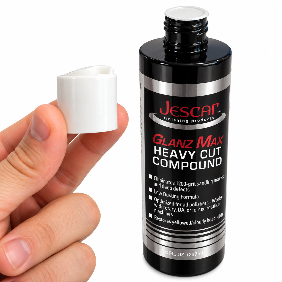 Jescar GlanzMax Heavy Cut Compound 237ml – composto de corte pesado – imagem 2