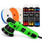 Kit Correção Completa (Politriz Maxshine + 3 Boinas + 3 Compostos)